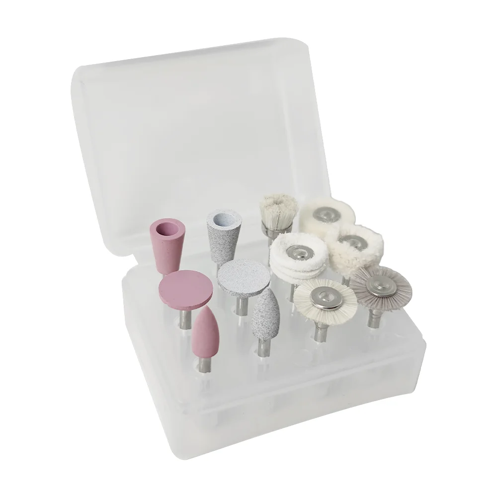 12pcs Quartz Scrubs Stone Polishing Grinding Head used in conjuntion with the grinding machine unloading manicure Milling cut