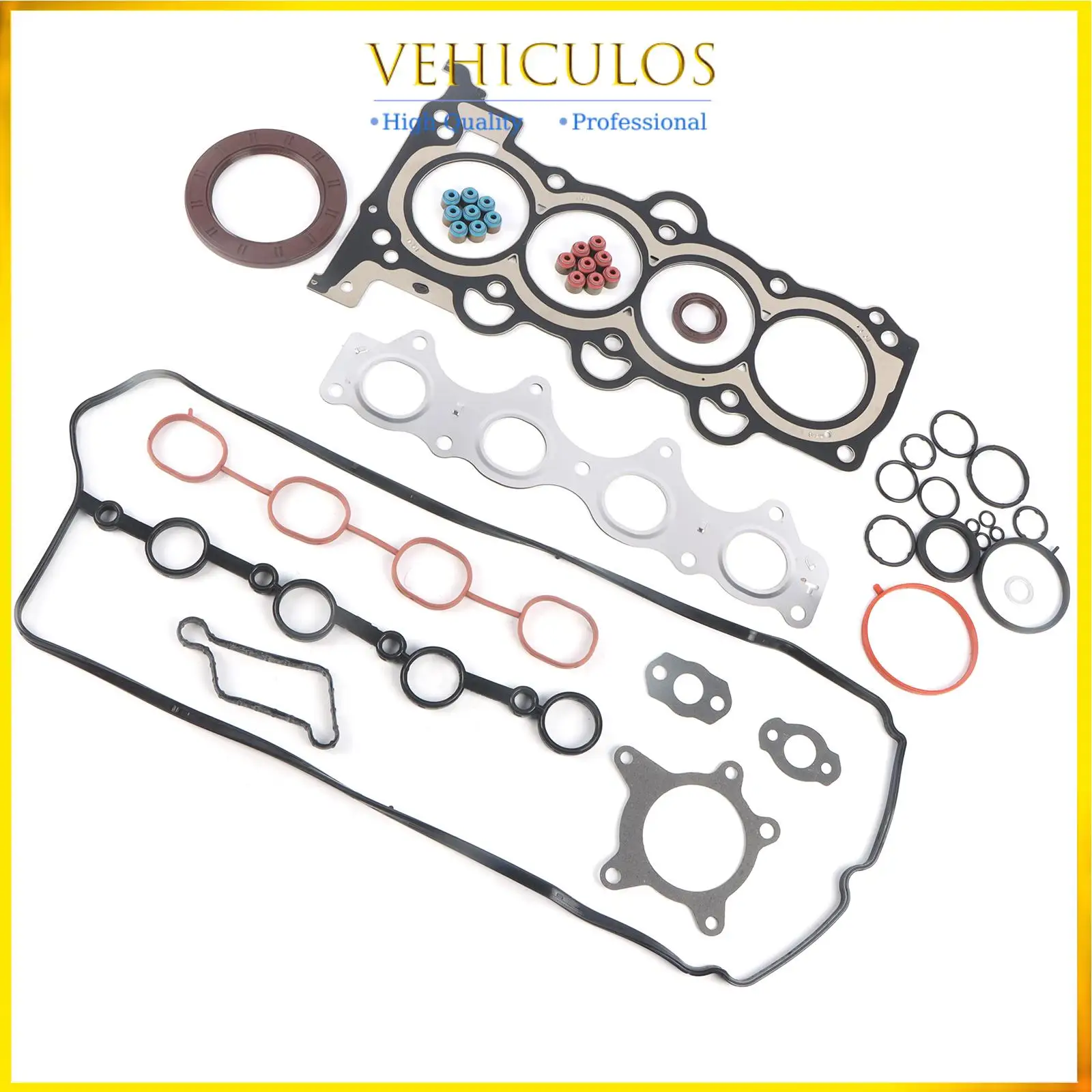 G4FD 20910-2BB03 28411-2B600 22443-2B800 Engine 1.6L Car Overhaul Gasket Set For 2009-2020 Hyundai Kia 22224-2B011 22224-2B001