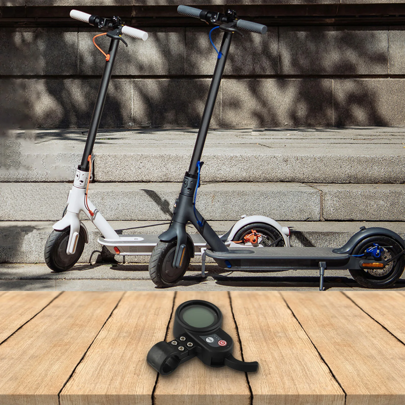 

6-контактный разъем ЖК-дисплей дроссельной заслонки для электрических скутеров JP, предназначенный для демонстрации скорости и производительности метрики. Простая установка.