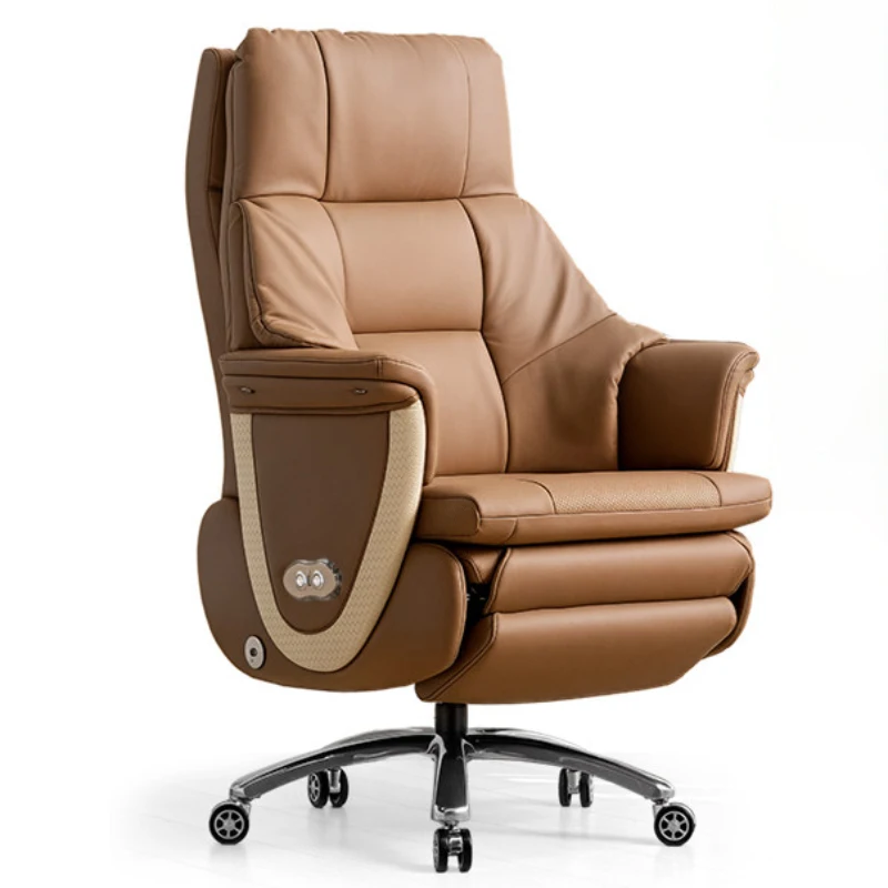 

Recliner Massage Leather Office Chair Swivel Computer Armchair Office Chair Luxury Comfy Sillas De Escritorio Office Furniture