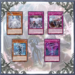 72PCS Labrynth Yugioh Card Game Deck Easy Play Not Original Master Duel DIY Deck Transaction Rollback