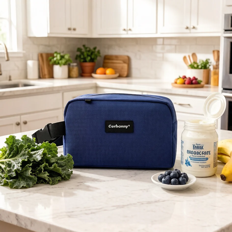 Small Insulated Bag: Keep Food Cold For Hours For office school Tote, Soft Cooler Bag Snack Cooler Lightweight & Sturdy Zipper