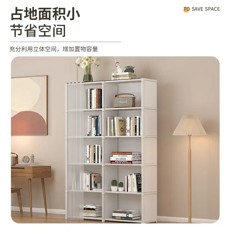 Storage Furniture Bookcase Shelf Display Sofa Table Book Shelf Clearance Large Speedrack Crack Shelves Children\'s Bookcases Iron