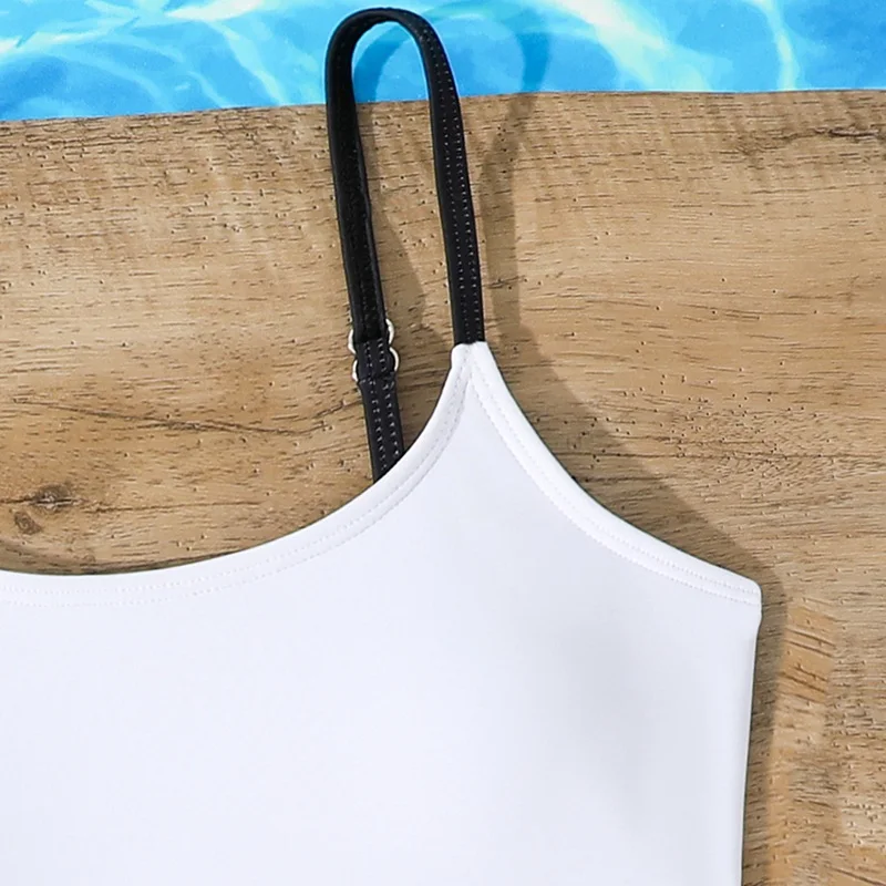 Costume da bagno intero per ragazze adolescenti da 8-12 anni, costumi da bagno estivi per bambini ad asciugatura rapida, costumi da bagno