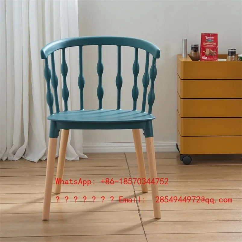 2026    Modern Minimalist Backrest Chair, Home Restaurant Dining Chair, Bedroom Makeup and Dressing Stool, Casual Backrest Chair