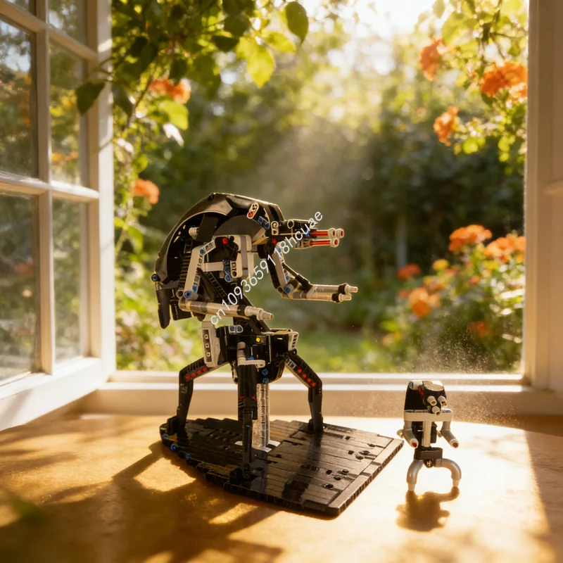 

602pcs MOC Droideka Star Battle Model Building Blocks Architecture Christmas Gift Creative Toys DIY Idea Education Brick