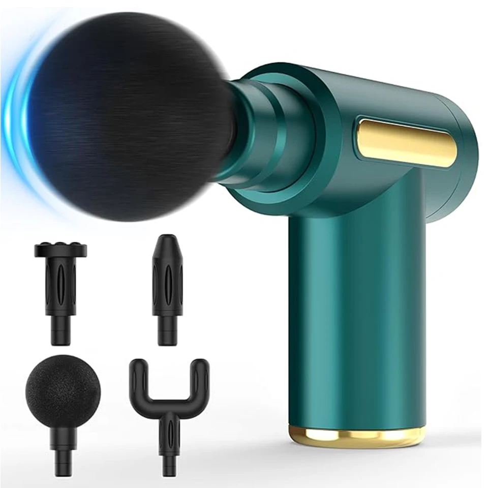 

Wireless Handheld Muscle Massager Type C Charg Massage Gun Portable Whole Body Muscle Relaxation Massager Family Mini Fascia Gun