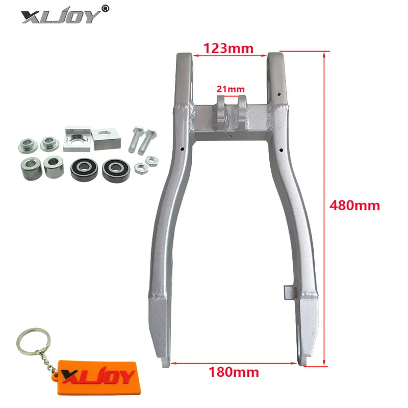 XLJOY 480mm Aluminum Swingarm For 125cc 140cc 150cc 160cc 190cc Pit Dirt Bike Motorcycle Thumpstar  Braaap Atomic DHZ SSR