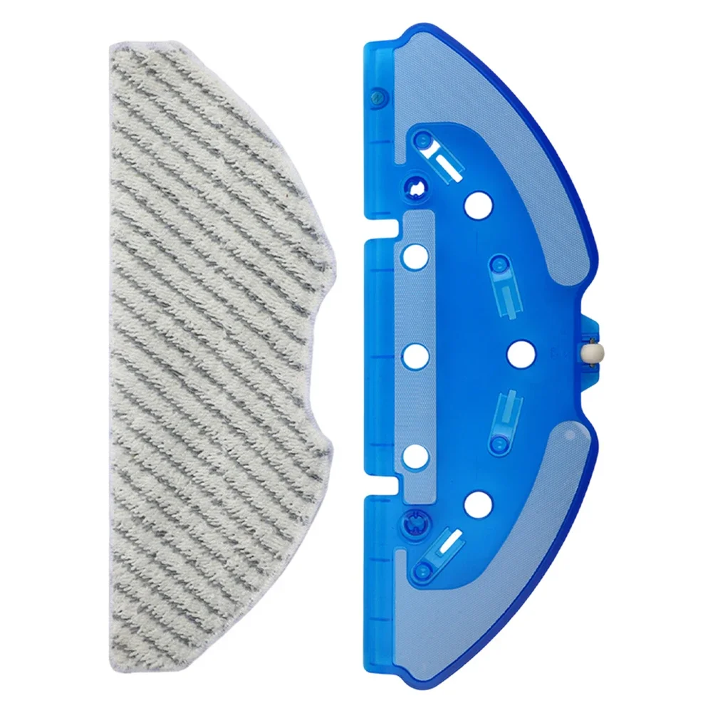 Mop Cloth Holder and Pad Set Compatible with For RR8587WH For XPLORER 75 S+ Robotic Vacuums Performance Upgrade