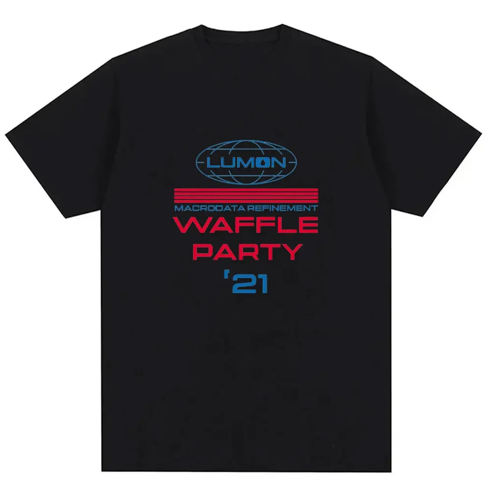 سويت شيرت Lumon Macrodata Refinement، قميص Severance، سويت شيرت Lumon، قميص قطني صيفي Macrod للرجال والنساء Harajuku 2025