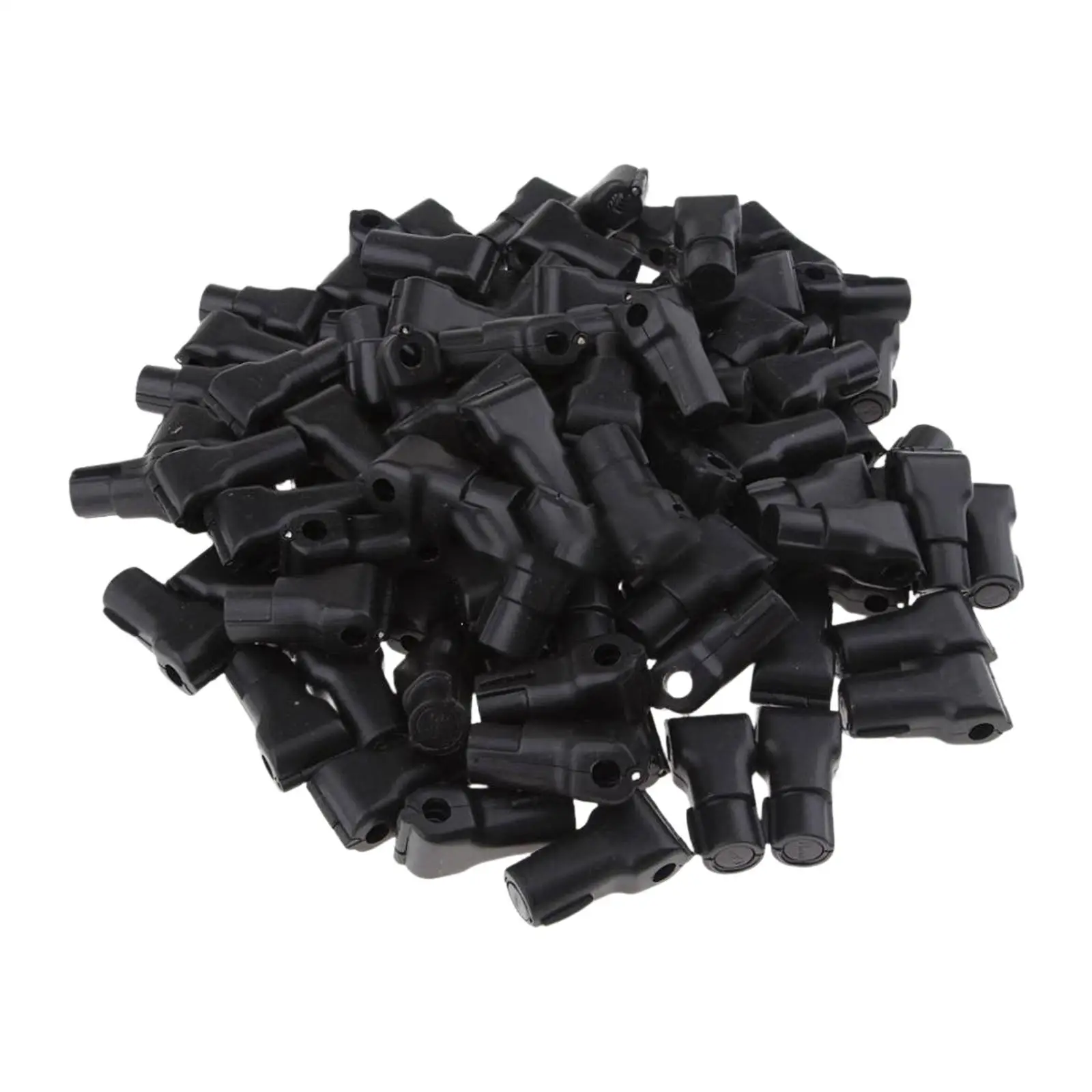

100x Peg Hook Stop Lock Peg Security Lock Easy Installation Prevent The Sweep Theft Display Hook for Supermarket Clothes Shop