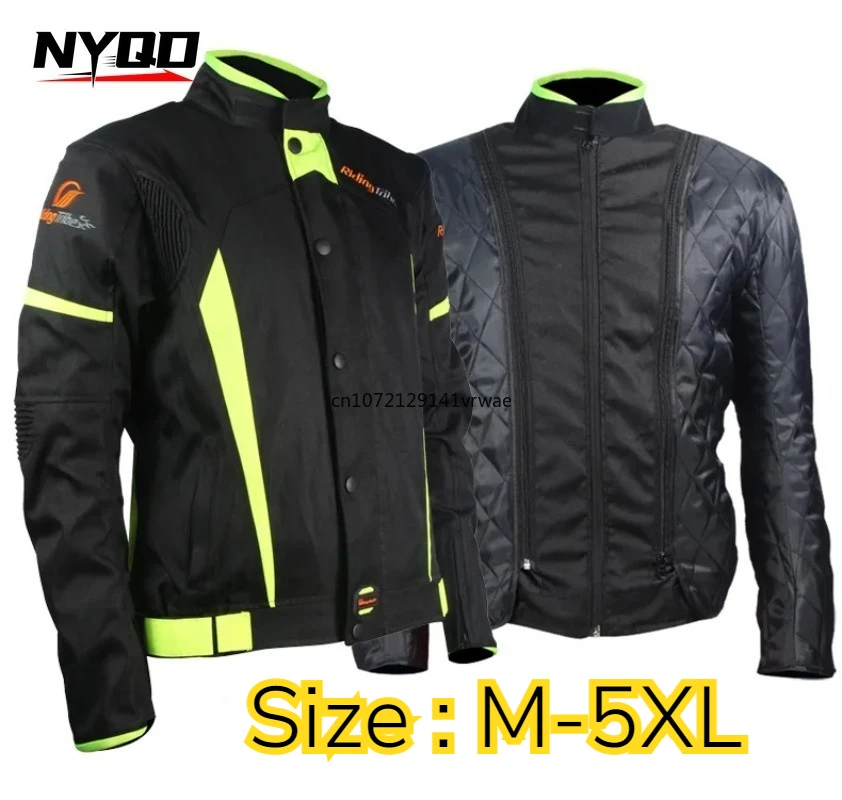 Motorcycle Reflect Racing 4 Seasons Jackets / Pants Trousers Moto Waterproof Jacket Motorbike Cotton Liner Protective Gear Cloth
