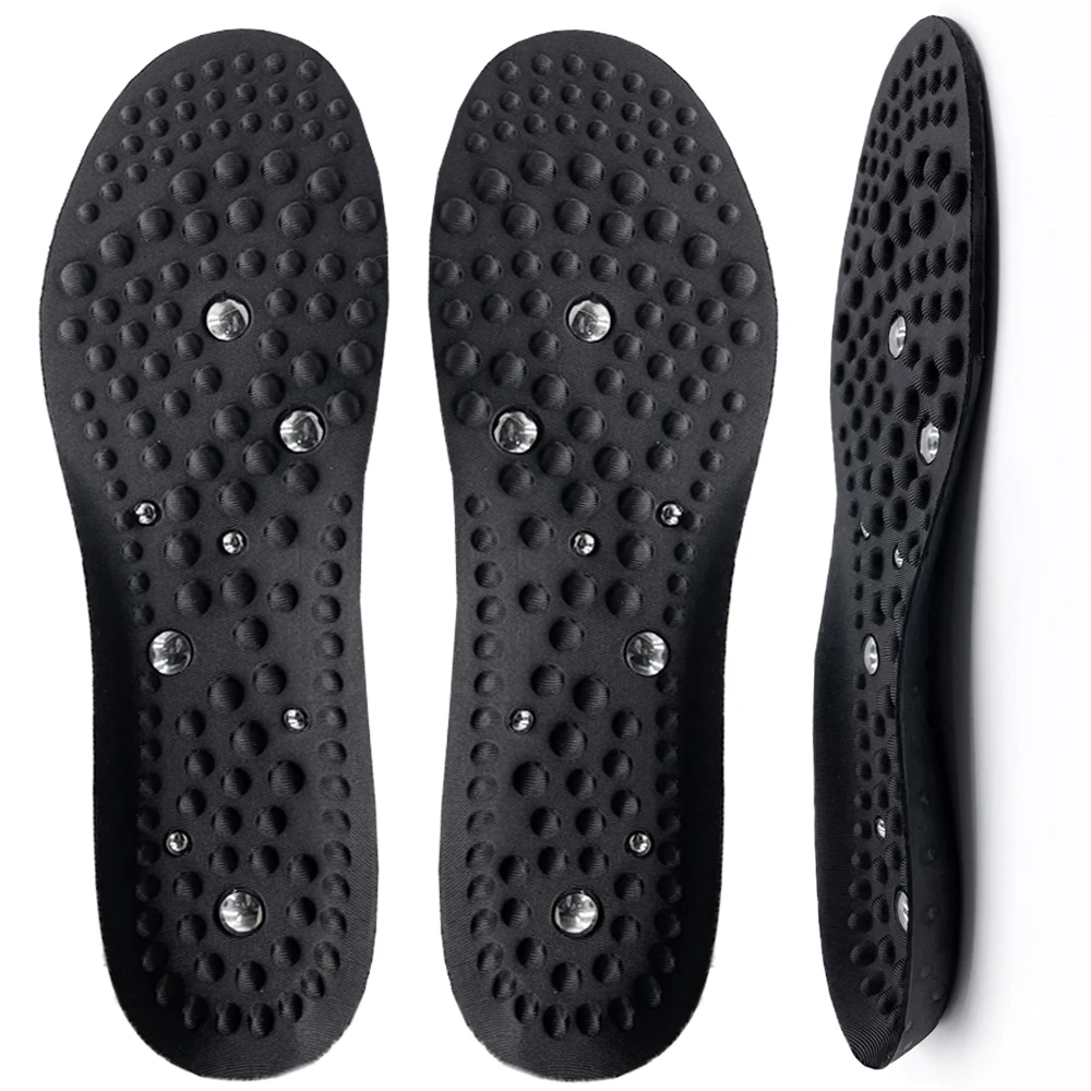 

Ортопедические стельки для обуви, мягкая резина, поддержка свода стопы, для лечения здоровья, акупунктура, унисекс