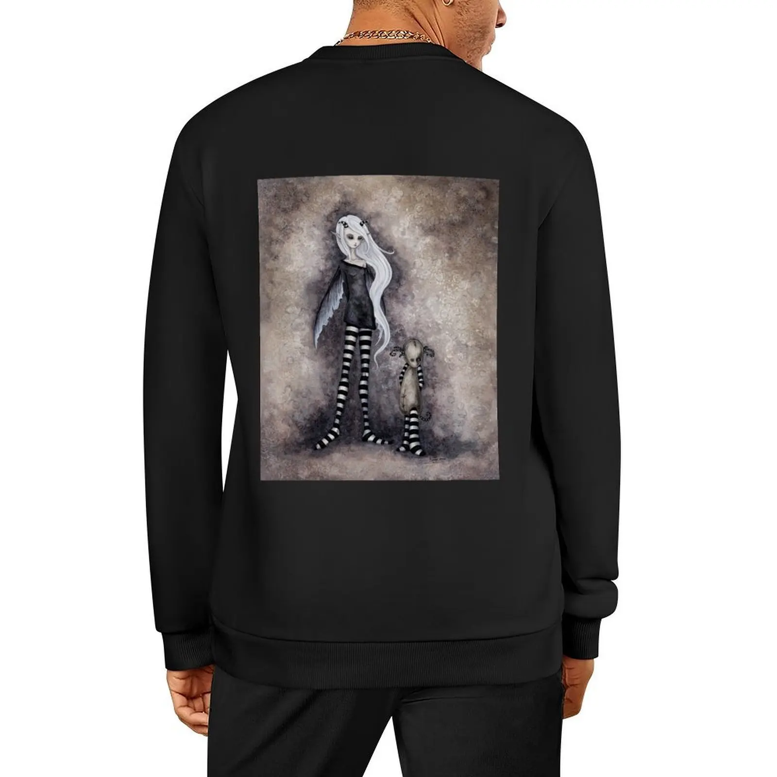 بلوفر إيما آند لولي ملابس رياضية للرجال ملابس رياضية للرجال سويت شيرت كبير الحجم #1