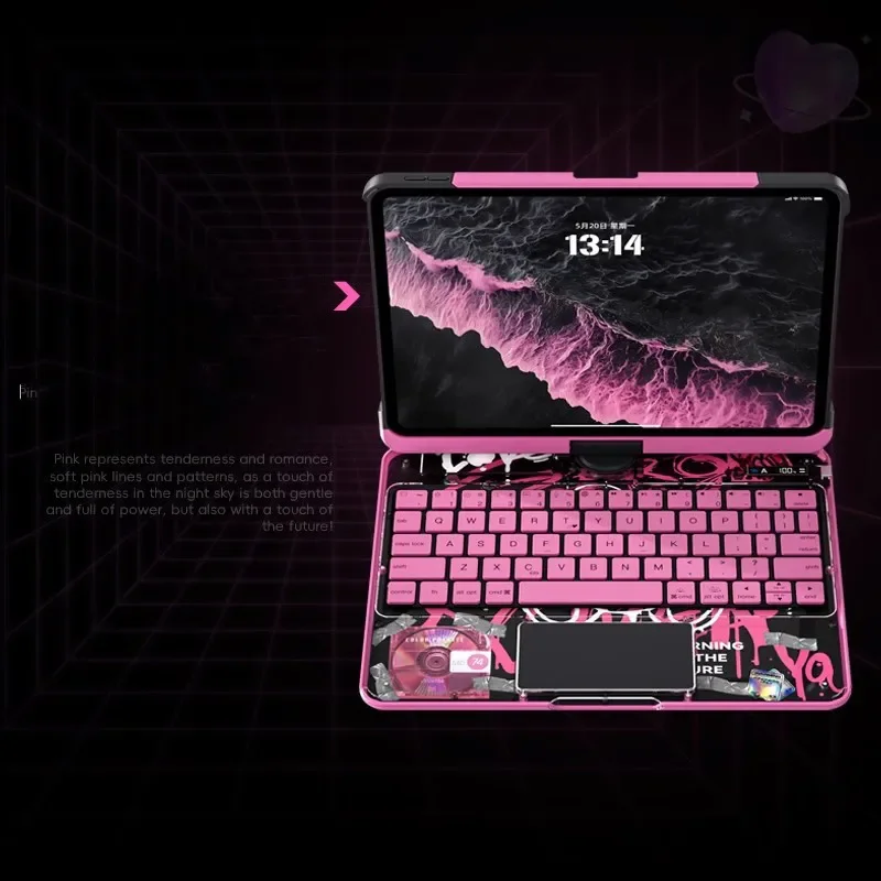 Ifacemall Magic Keyboard For Ipad & Air & Pro Wireless Keyboard