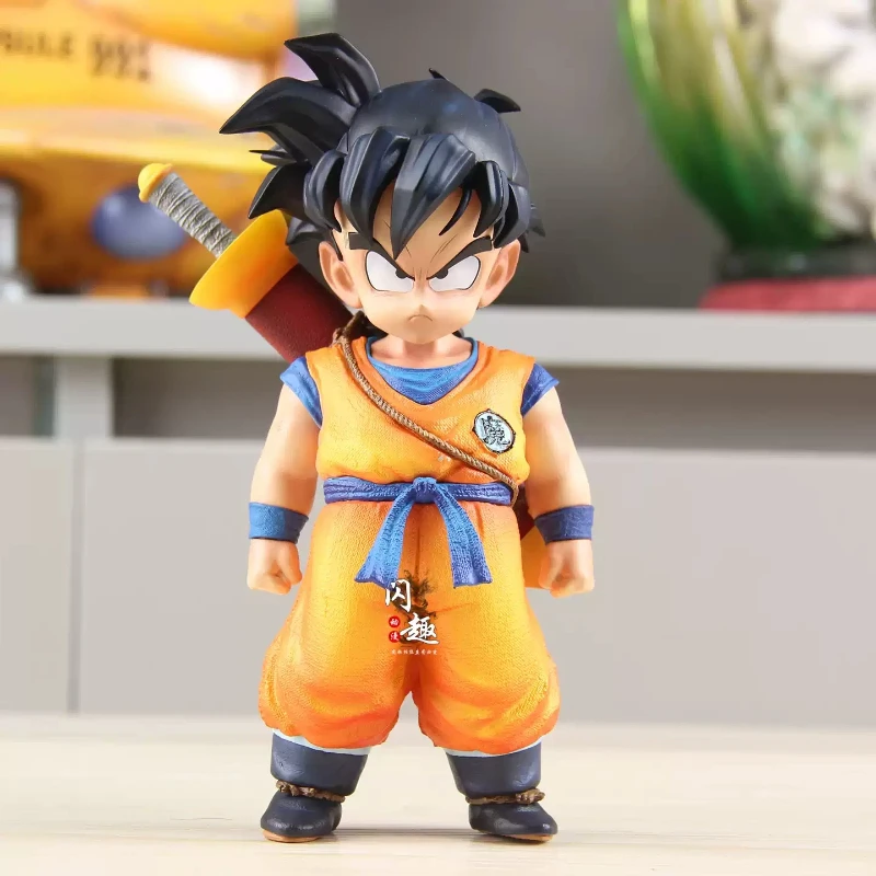 Neue Jt Statue 17,5cm/6,89 Zoll Dragon Ball Z Son Gohan Figur Super Saiyan PVC Actionfiguren Sammlermodell Spielzeug Geschenke