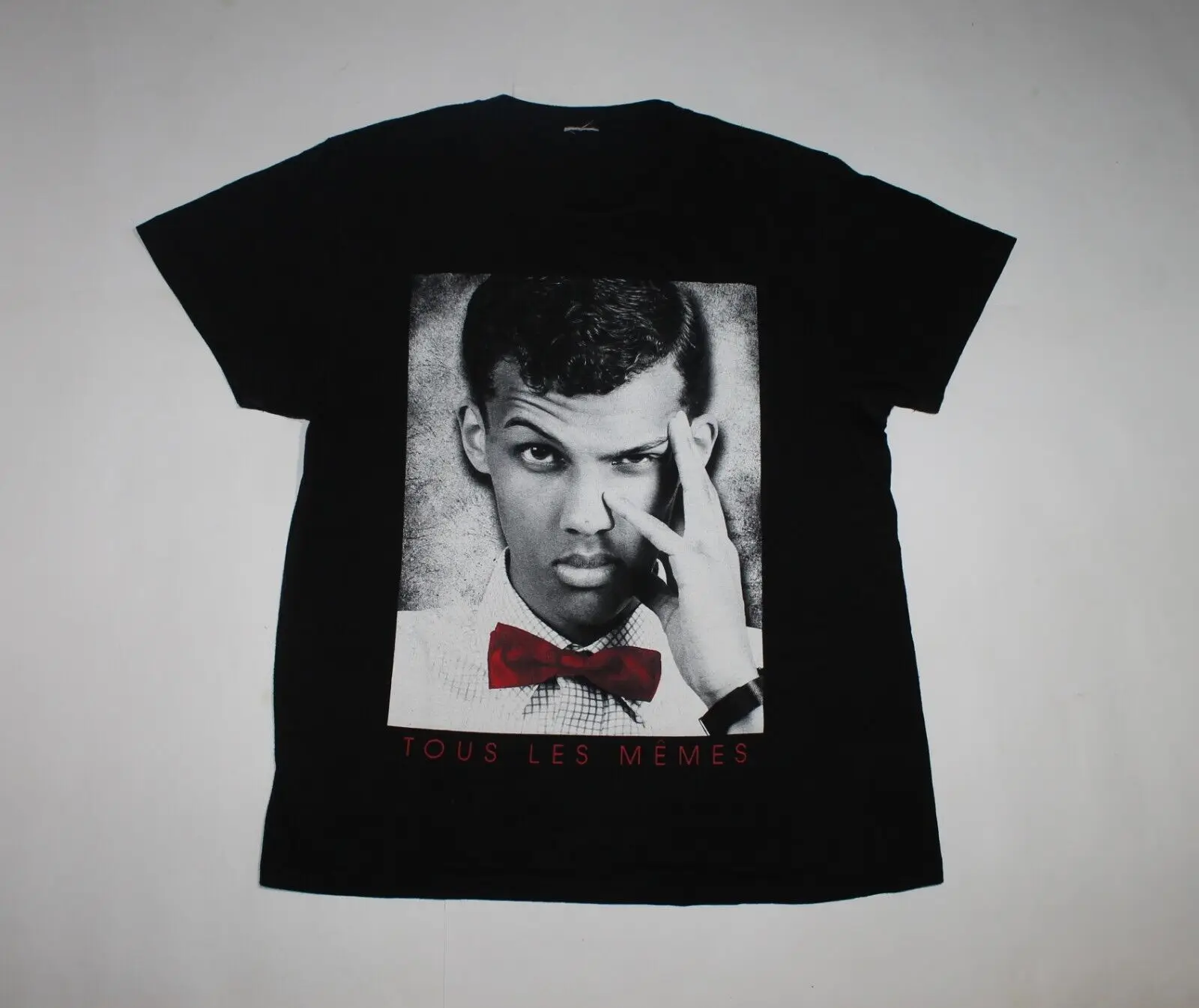 Stromae Shirt Tous Les Memes Shirt Electronic Dance Medium 100% Cotton Streetwear High Quality