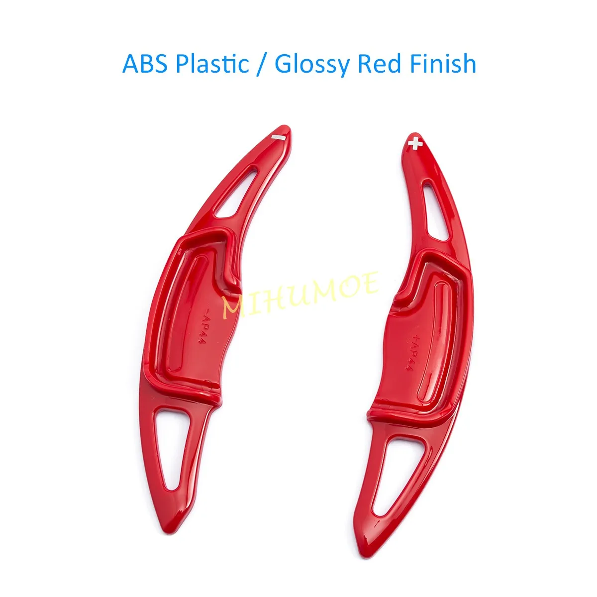 Glossy Red Car Steering Wheel Paddle Shifter Extension For Acura MDX ILX RDX TLX RLX TL 2022 2021 2020 2019 2018 2017 2016 2015