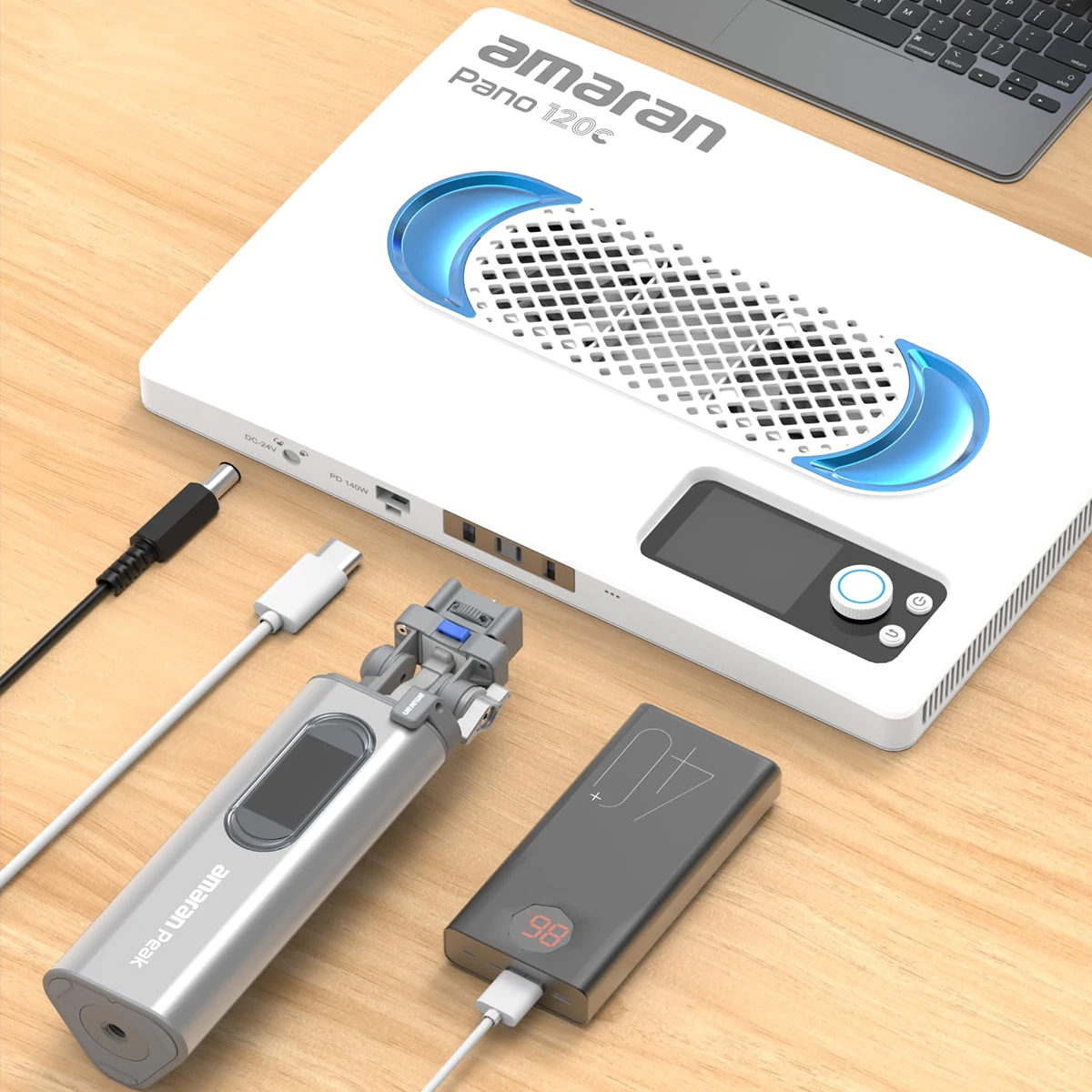 Amaran Peak – batterie portable 86,4 wh, sortie 170W, prise en
