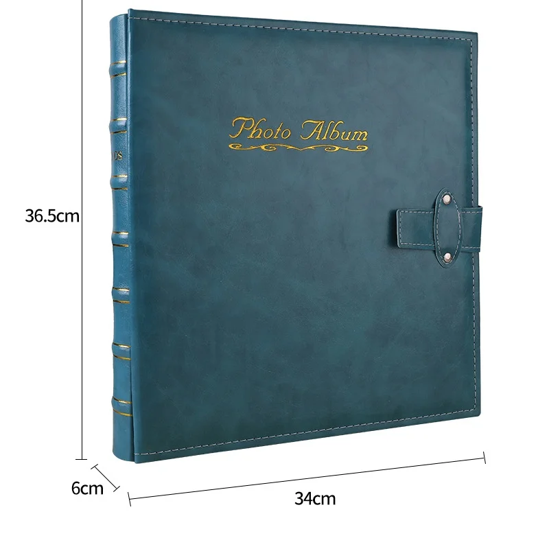Photo Album Imitation Leather PU Cover Picture Album Interleaf 6inch Scrapbook  Welding Tour Autograph Book  kpop Card Binder