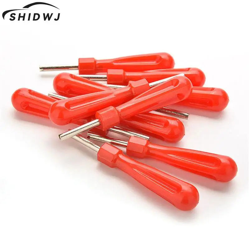 1PC Valve Core Removal Tool Tire Repair Tool Wrench Valve Core Screw Driver