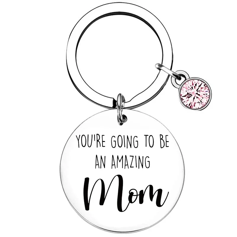 StepMom Gifts Keychain Mother In Law Gifts Key Chain Pendant Mothers Day Birthday Christmas Gift Bonus Mom Gift