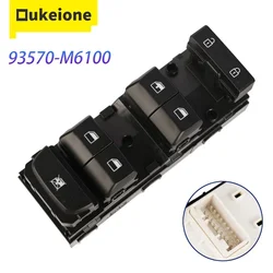 Electric Master Window Control Switch Regulator Button Direct Replacement for KIA Cerato 2019 2020 93571-M6120 93571-M6100