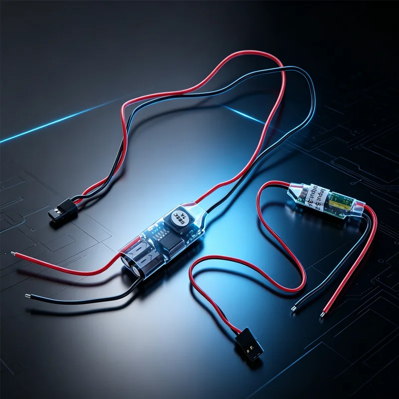 External UBEC Step Down Voltage Regulator 5V 3A 5A 7A Anti-interference Power Source RC Airplane Receiver Aircraft Repair Parts