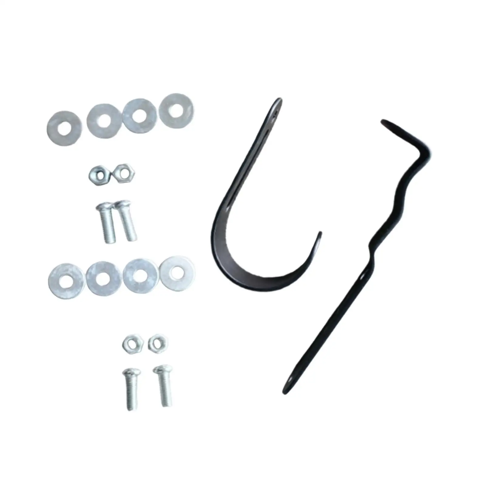 Reinforced Iron Mailbox Latch Repair Kit Heavy Duty Handle for Exterior Wall Mailbox Door Replacement