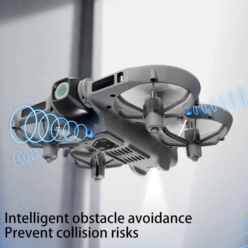 8K ESC Camera Drone Optical Flow Positioning Intelligent Obstacle Avoidance 360° Protection Quadcopter 360° Rolling RC Drones