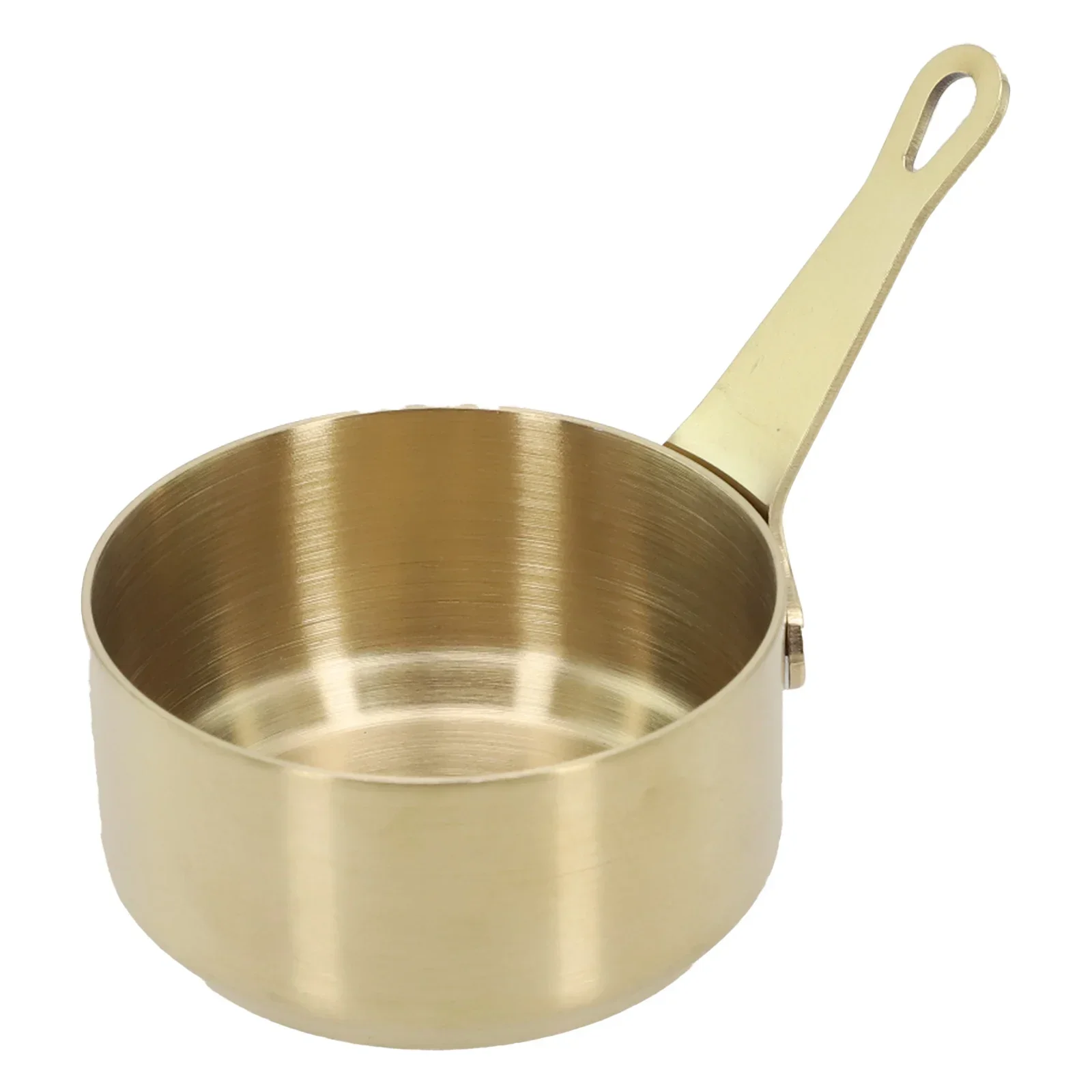 Gravy Milk Pot Mini Saucepan Easily Stored And Accessed Safe For Use On Stoves And Cookers Easy To Hold Silver