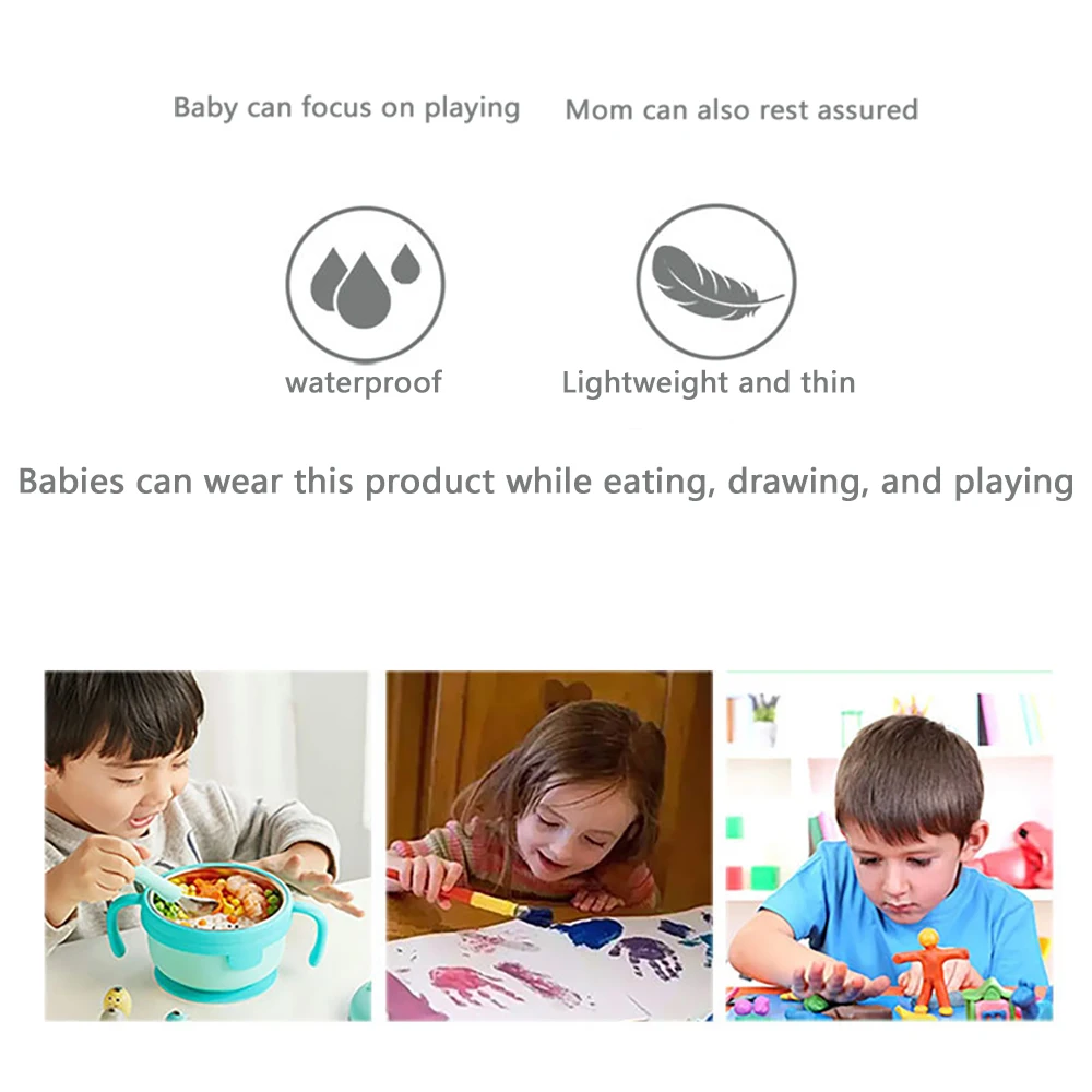 Детский слюнявчик для младенцев, мальчиков и девочек