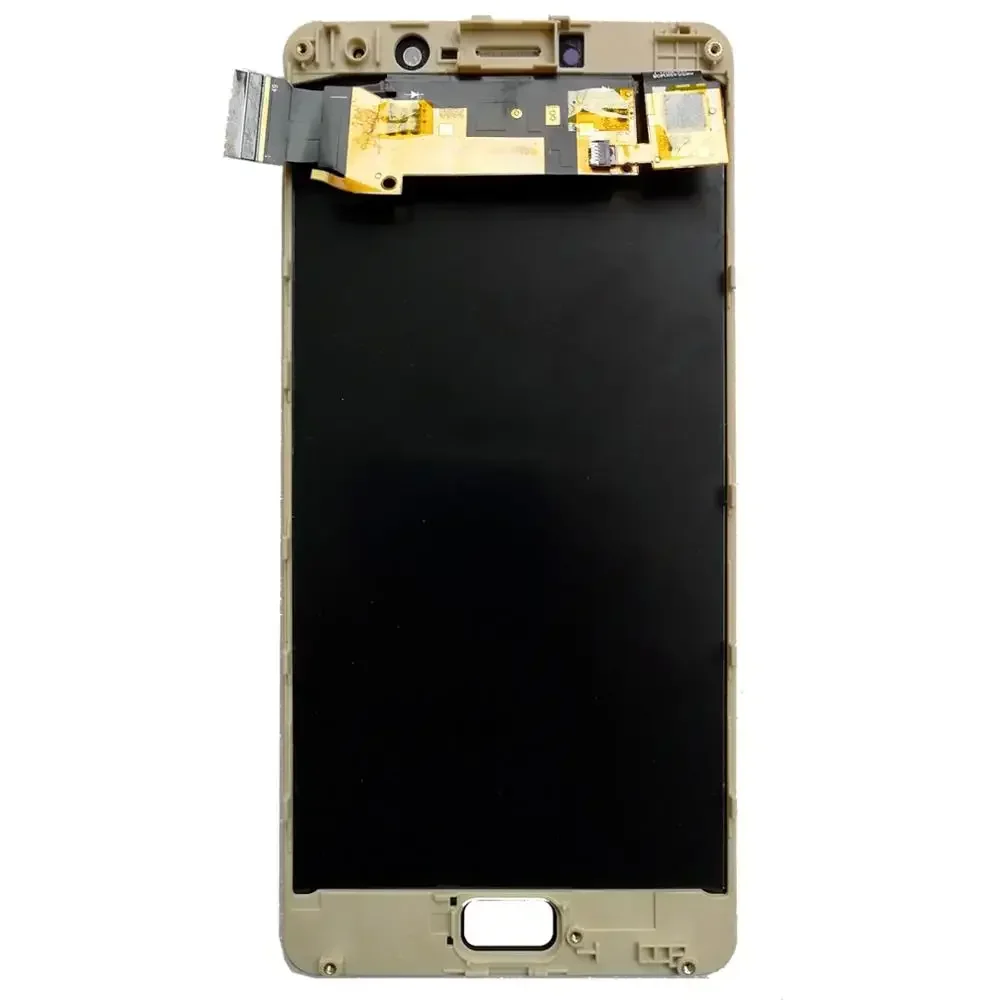 Shyueda Digitizer layar sentuh LCD, Digitizer layar sentuh tampilan LCD 100% Orig 5.5 "untuk Lenovo Vibe P2 P2c72 P2a42 dengan alat bingkai