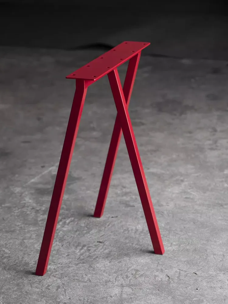 & Xia Xiang Brand Modern Minimalism Furniture Custom Colored Carbon Steel Table Legs Multi-color Optional Size Adjustable Table