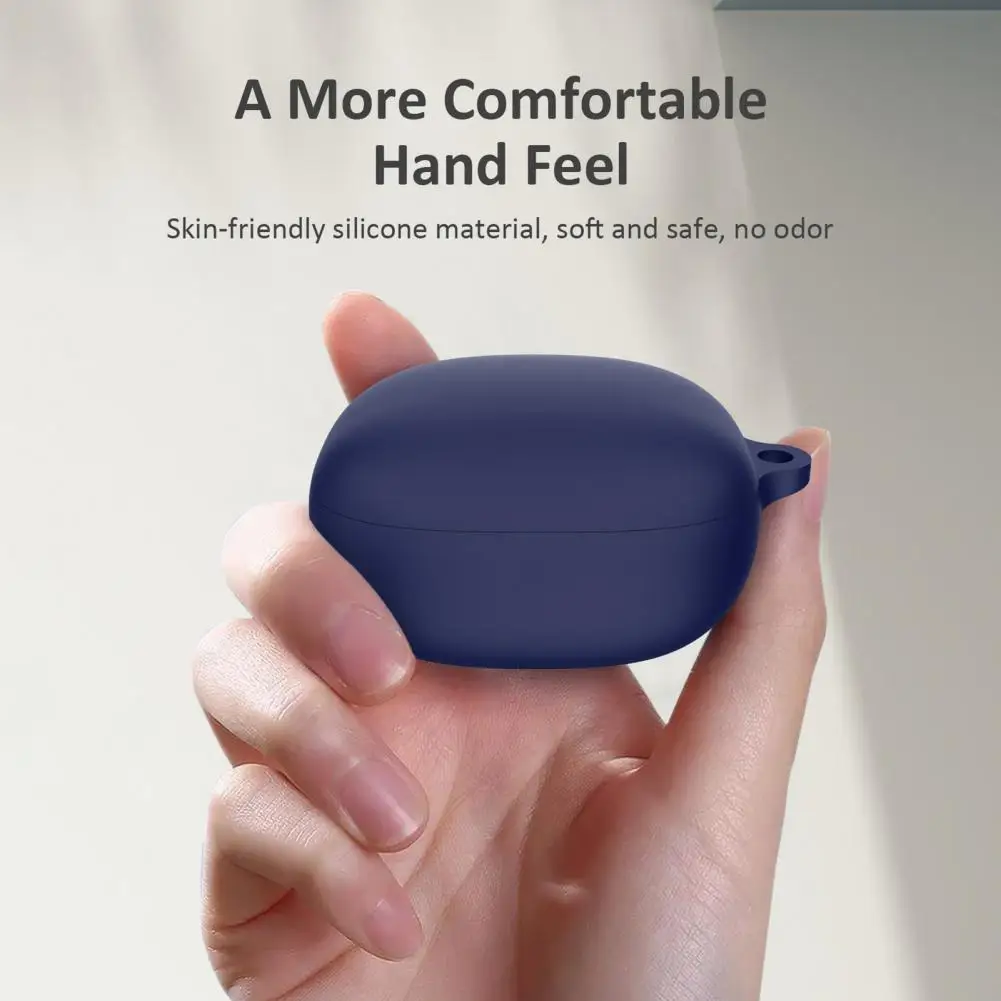 Чехол для беспроводных наушников, устойчивый к царапинам, водонепроницаемый, с полным покрытием, амортизирующая подушка для наушников для Soundcore Liberty 4,