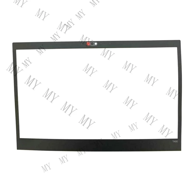 TT  New 02HK969 for Lenovo ThinkPad T490 LCD Front Bezel Sheet Sticker w/cam port IR