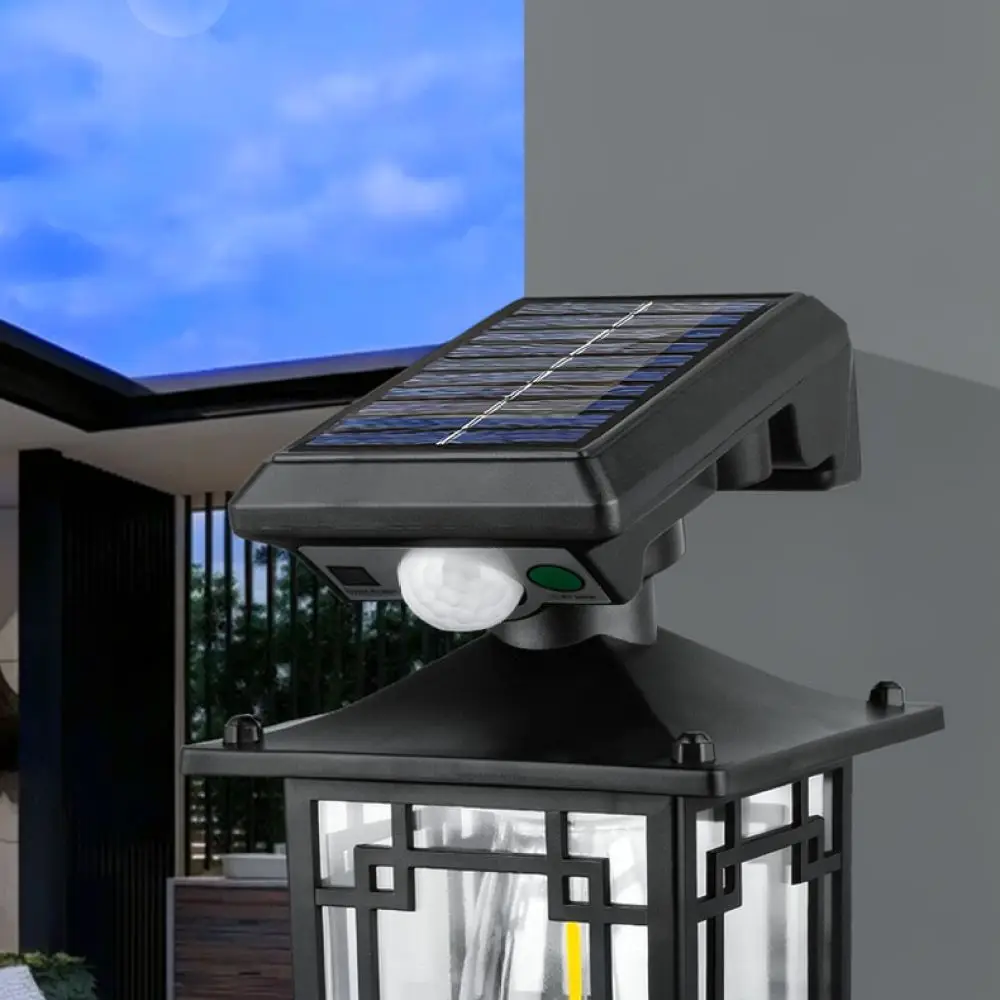 Split Solar Motion Sensor Outdoor Wall Lamp Waterproof Garden Security Light With Remote Control Energy Saving Lighting