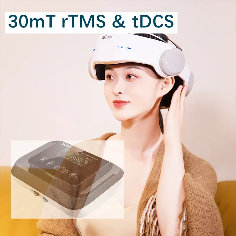 30mt Qualified Adult Child Alzheimer Als Detoxification Depression Anxiety Disorder Polio Stunting rTMS tDCS Brain Stimulator