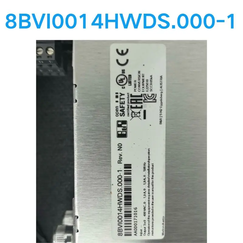 Second hand test OK Safety servo drive Model 8BVI0014HWDS.000-1