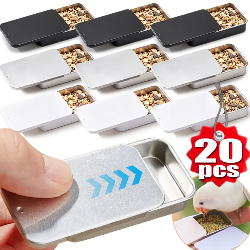 Multi-purpose Portable Rectangular Sliding Cover Box Minimalism Ins Mini Aluminum Candy Storage Boxes DIY Findings