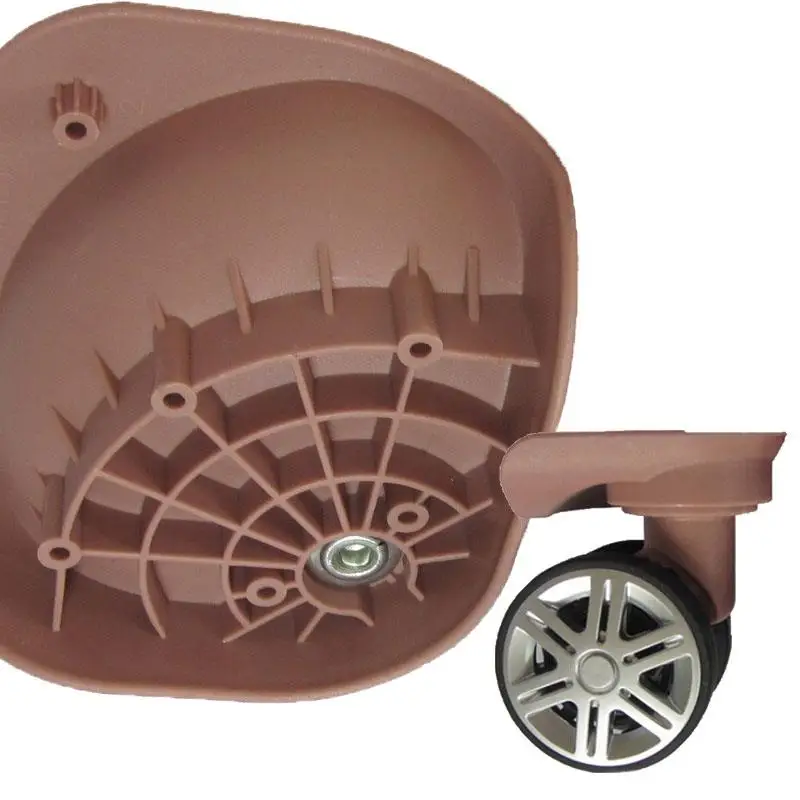 

Suitcase Part Silent Double Ball Luggage Wheels Replacement Wheels 360 Degree Swivel Wheels Travel Suitcase Repair Universal