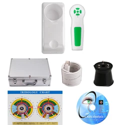 2023 new household clinical use 3d body health scanner machine 12 MP LED light control iriscope iridology camera iris analyzer