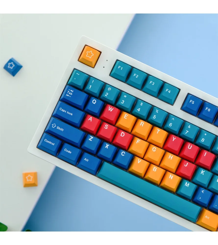 Keycap 129 keys PBT original highly sublimated mechanical keyboard keycap