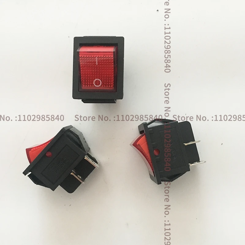 Rocker Switch Square Kcd Button Control Box on off 4 Pin SINGER SUNSTRA JUKI BROTHER QIXING ZOJE HULONG WR Sewing Machine Parts