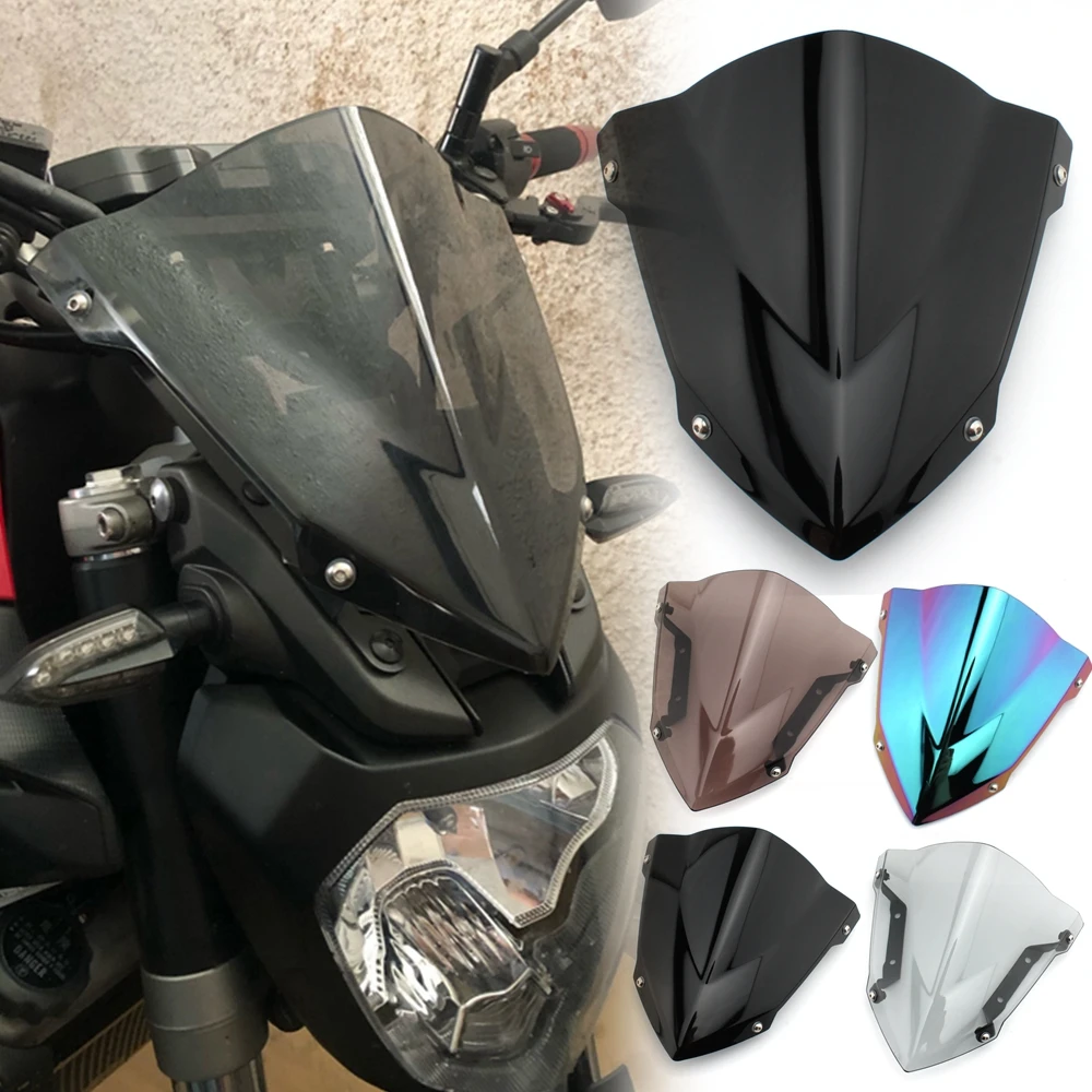 

Motorcycle Sports Windshield Visor WindScreen Viser Fits For YAMAHA MT-09 MT09 FZ09 2013 2014 2015 2016 13-16