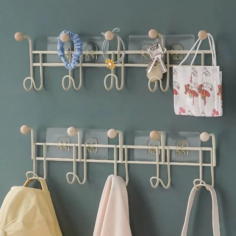 

Wall Mounted Clothes Drying Rack Entrance Coat Rack Stand Home Eccessories Perchero Pared Modern Furniture Home