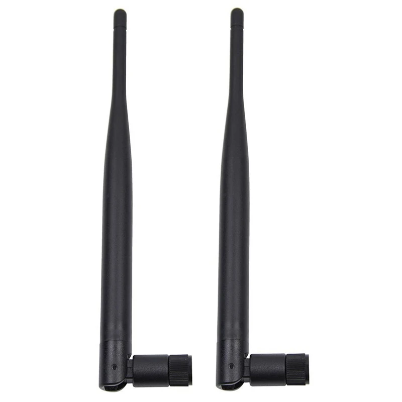 4 X 6Dbi 2.4Ghz 5Ghz Dual Band Wifi RP-SMA Antenna + 2 X 35Cm U.Fl / IPEX Cable