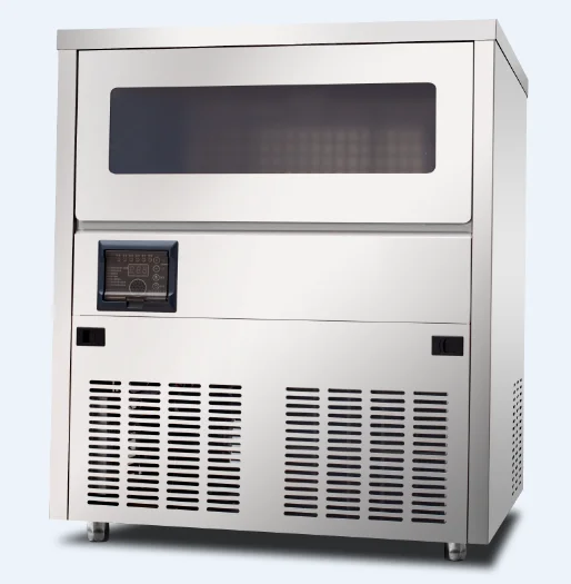 آلة صنع مكعبات الثلج التجارية تحت النوع المضاد مع 80 كجم كبيرة/كبيرة/صغيرة/صغيرة الحجم #1