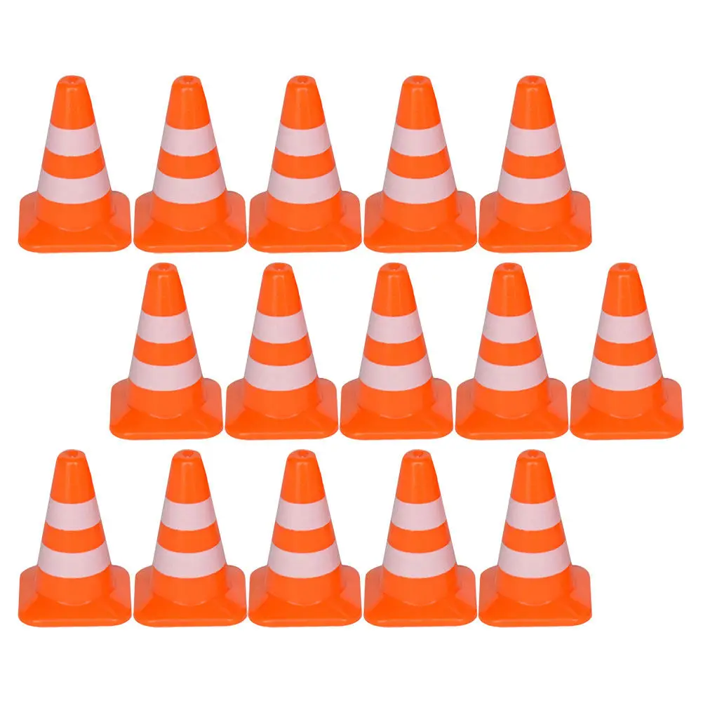 

21Pcs Road Sign Educational Simulation Cones Early Transportation Teaching Aids Role Play Safety Awareness Traffic Roadblock Set