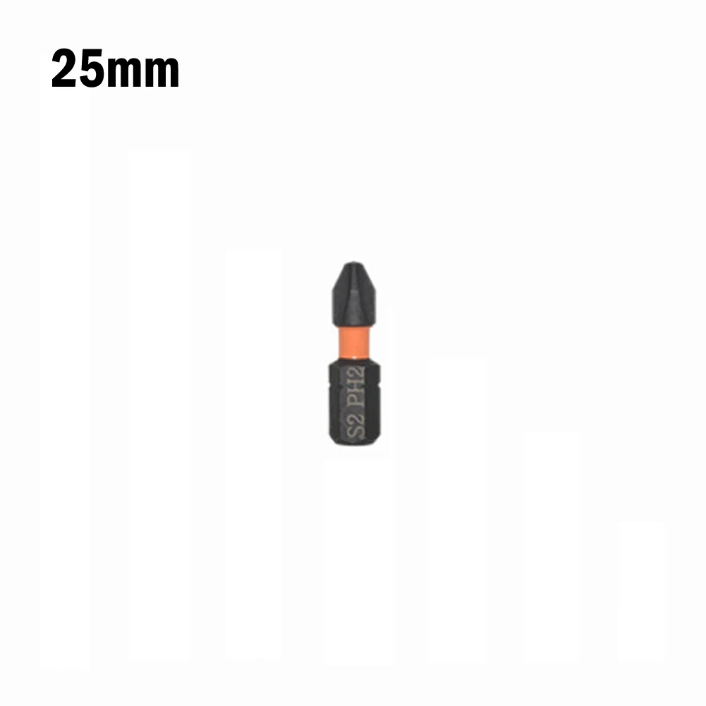 Powerful PH2 Screwdriver Bit with Magnetic Tip and High Hardness for Heavy duty Works 25mm 50mm 65mm 70mm 90mm 150mm